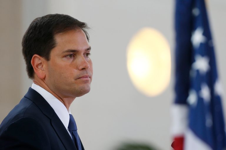 Charles Dharapak/AP
Sen. Marco Rubio, R-Fla., has seen an increase in his disapproval rating in a new Quinnipac University poll.