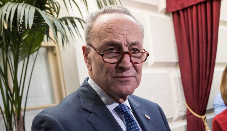 Sen. Chuck Schumer's comments come as media figures friendly to the president have attacked Mueller and the FBI and labeled those involved in the investigation as partisans. (AP Photo/J. Scott Applewhite)