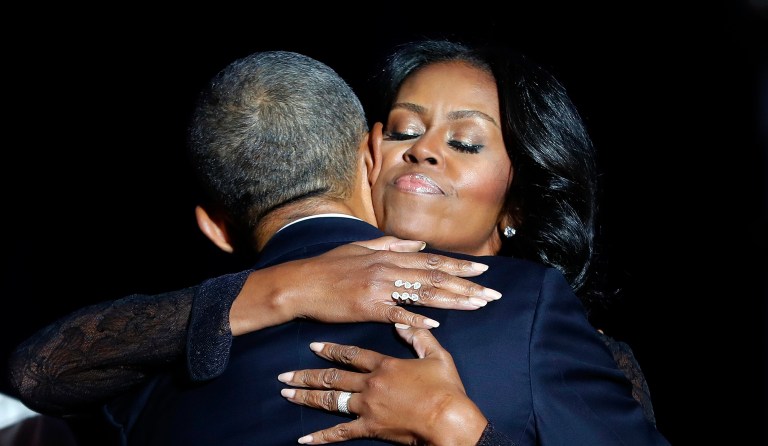 First lady Michelle Obama said she's surprisingly emotional about leaving the White House next week. (AP Photo/Pablo Martinez Monsivais)
