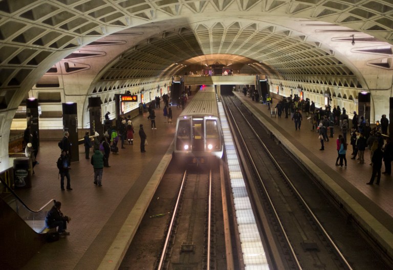 The sleeves distributed by D.C. Metro will feature the Trump campaign's 