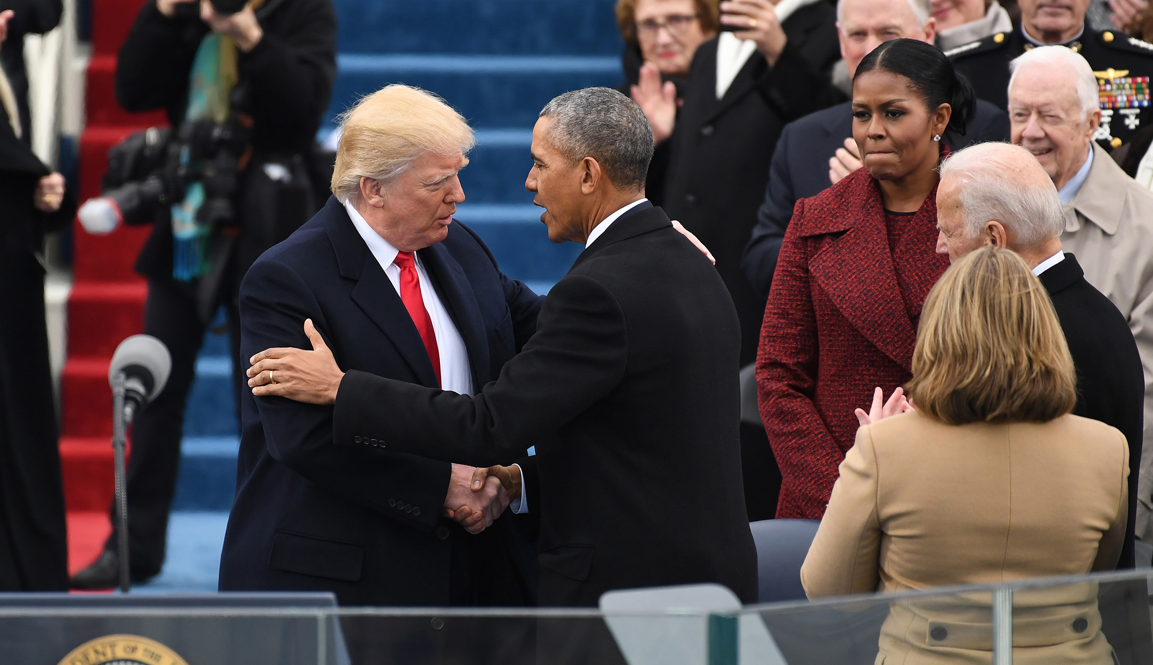 Obama says he felt ‘serenity’ during Trump inauguration