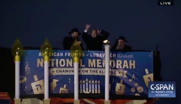 Gary Cohn at National Menorah lighting: Trump ‘made the right decision’ to name Jerusalem capital of Israel