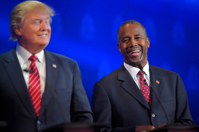 Donald Trump has regained some ground lost to Dr. Ben Carson.Â (AP Photo/Mark J. Terrill)