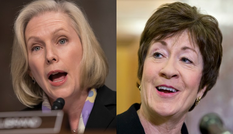 The senators plan to introduce an amendment to the National Defense Authorization Act, which is being voted on this week. (AP Photo/J. Scott Applewhite)