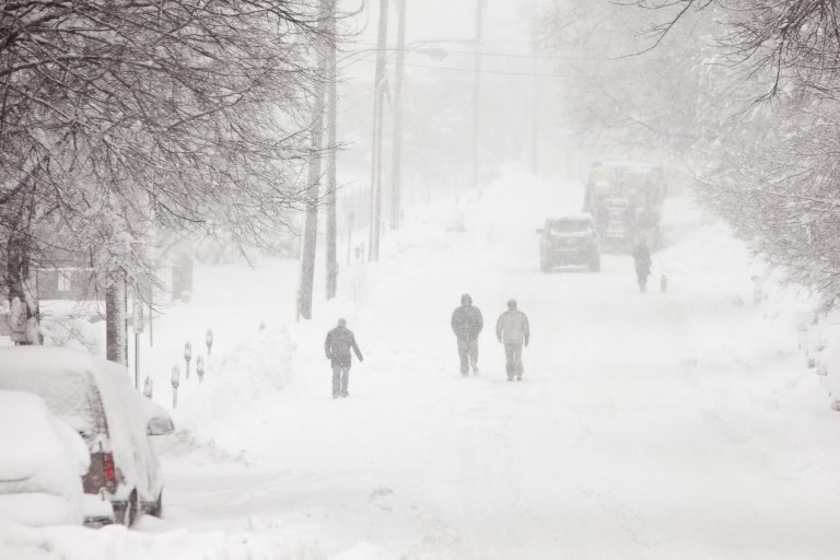 Snow blanketed the D.C. region in February 2010. (Examiner file photo)