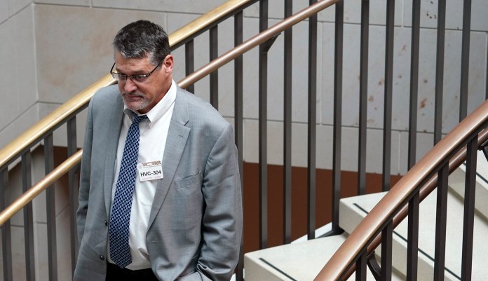 An attorney for Glenn R. Simpson, co-founder of the research firm Fusion GPS, said during the closed hearing with the Senate Judiciary Committee in August 2017: "[Simpson] wants to be very careful to protect his sources. Somebody's already been killed as a result of the publication of this dossier, and no harm should come to anybody related to this honest work." (AP Photo/Pablo Martinez Monsivais)