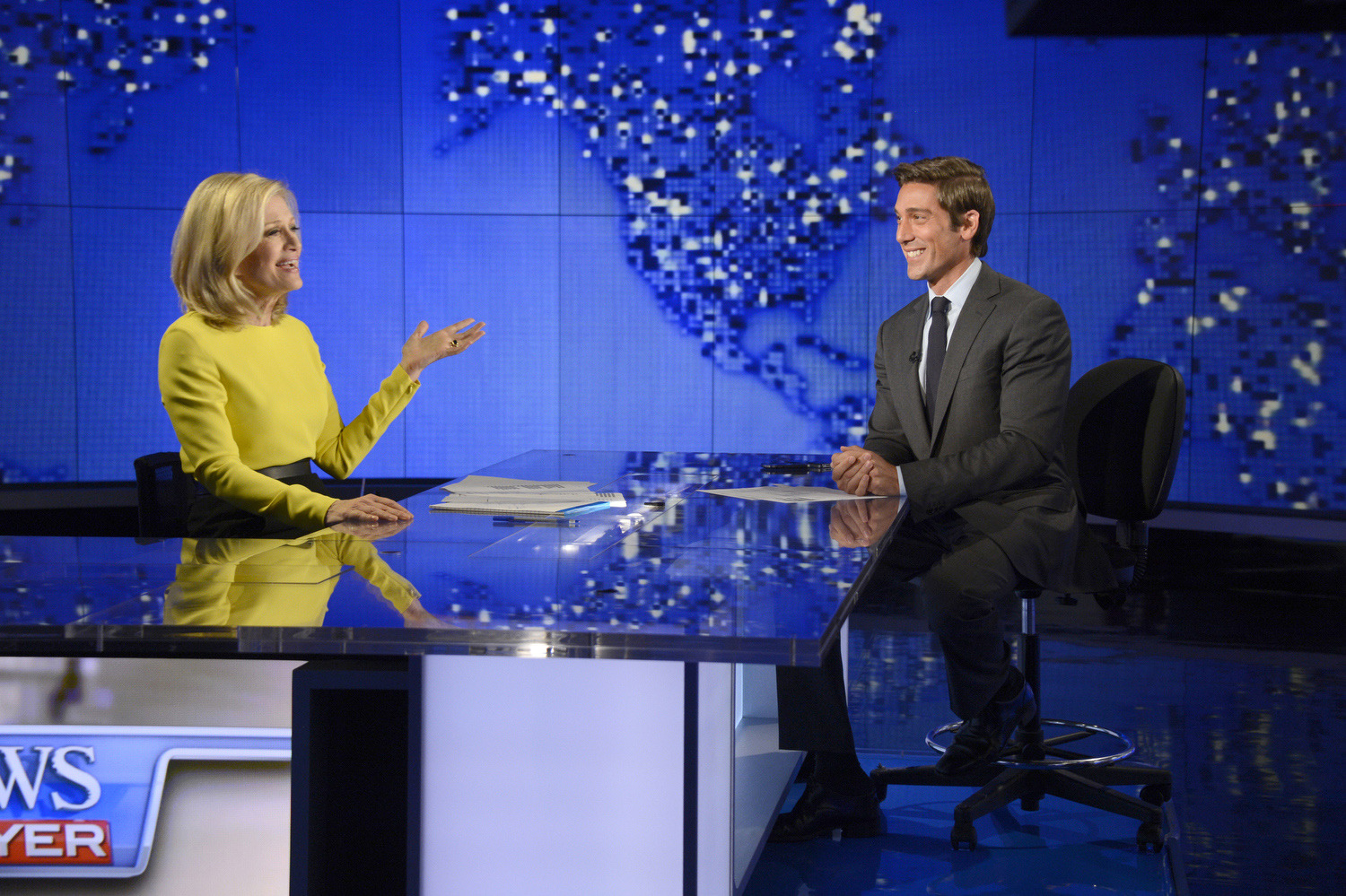 David Muir takes over at ABC’s ‘World News’