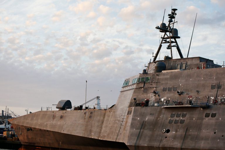 Removing the ship from the bill would have caused layoffs. (AP Photo/Brynn Anderson)