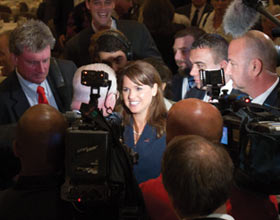 Can’t Take Their Eyes off Her