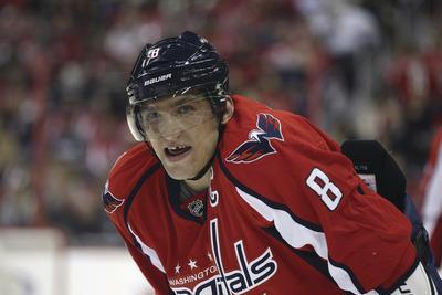 Bruce Bennett/Getty Images
Washington Capitals left wing Alex Ovechkin has scored nine goals and recorded five assists in the last 12 games.
