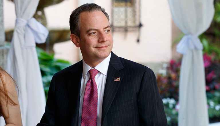 White House chief of staff Reince Priebus saidMonday he's hoping the healthcare bill, which has been put on the floor and pulled once already, will get a vote this week. (AP Photo/Evan Vucci)