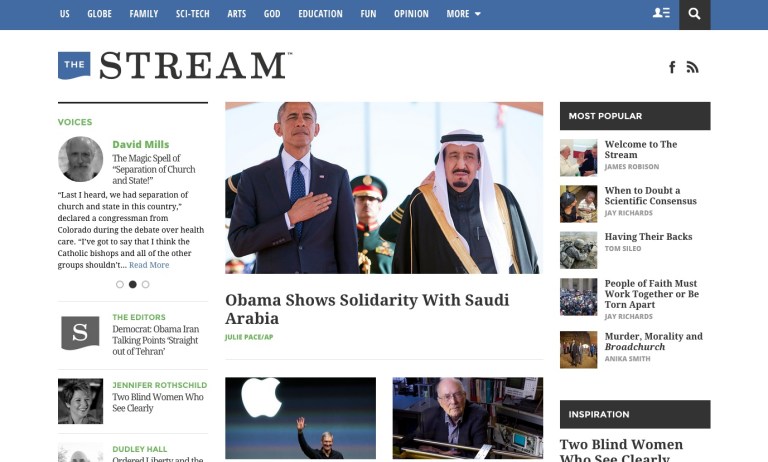 Religious entrepreneurs unveil web news site to unite divided conservatives