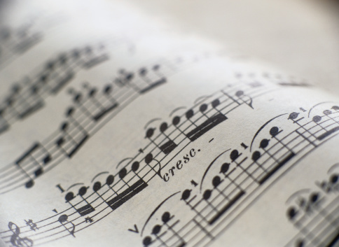 Detail of Sheet Music