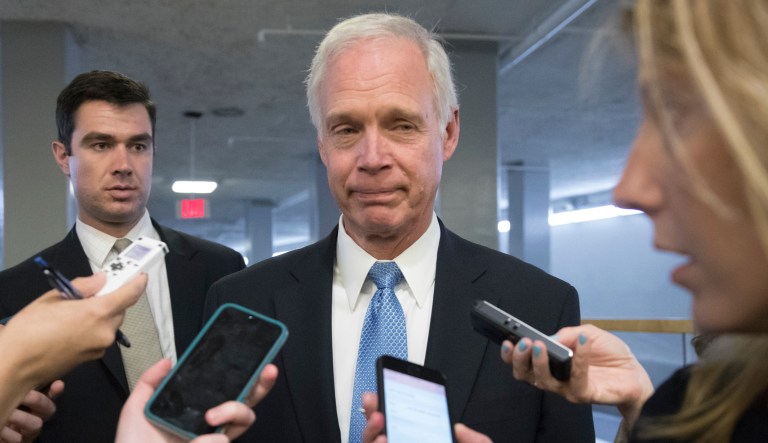 Sen. Ron Johnson, R-Wisc., says his concerns about the Republican tax reform effort in the Senate are genuine, but Johnson also has a reputation. 