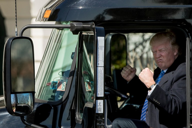 The president will not visit Mar-a-Lago despite normally frequenting the resort. (AP Photo/Andrew Harnik)