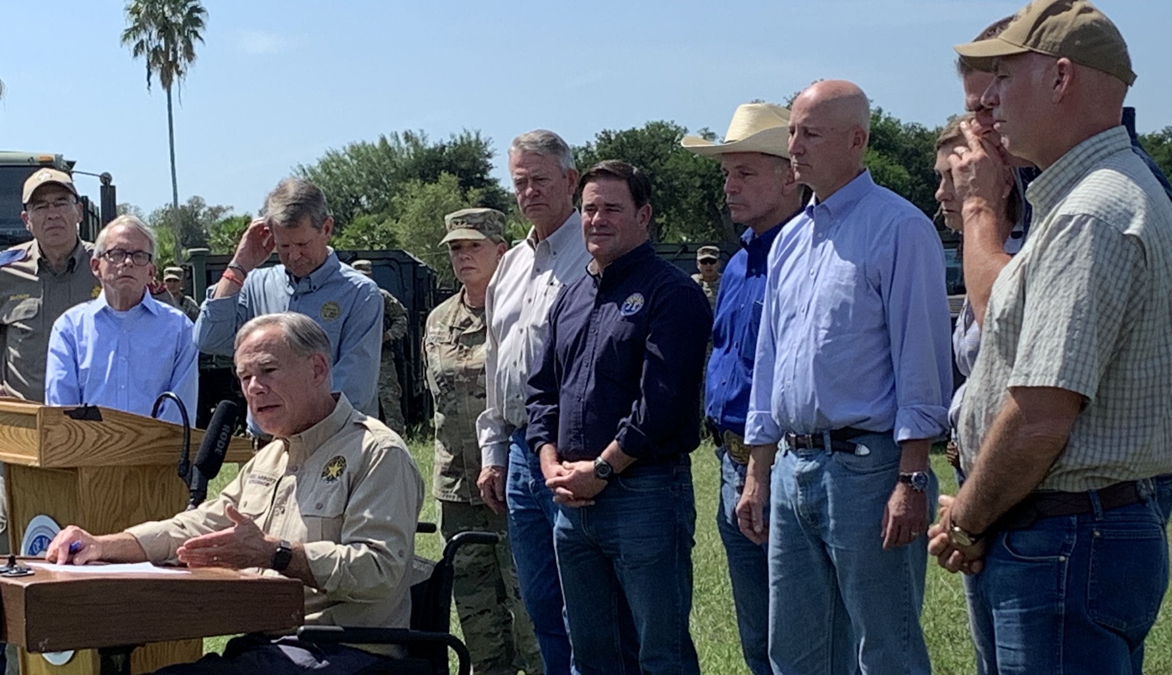 Republican governors form 26-state border task force amid worsening crisis