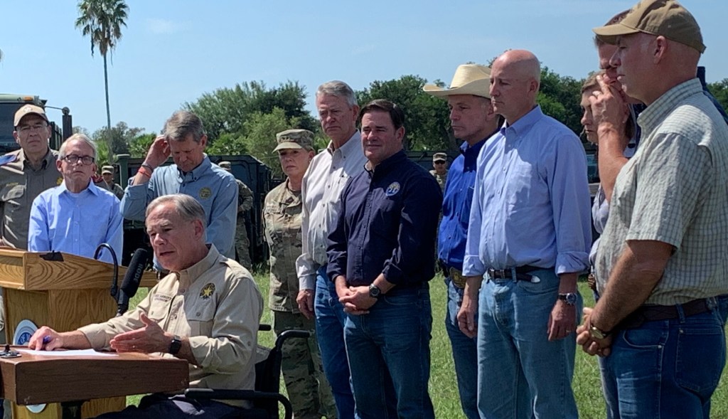 Republican governors form 26-state border task force amid worsening crisis