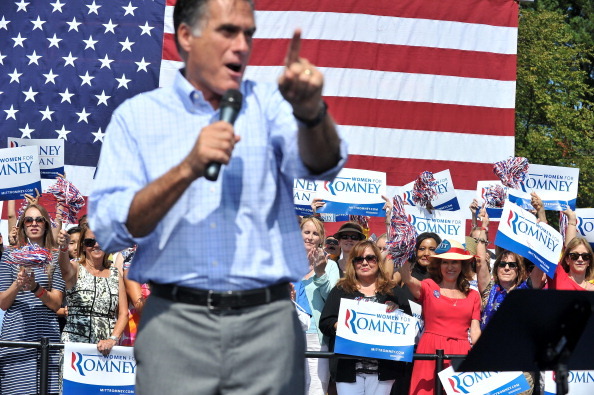 Republican presidential candidate Mitt Romney (Getty Images)
