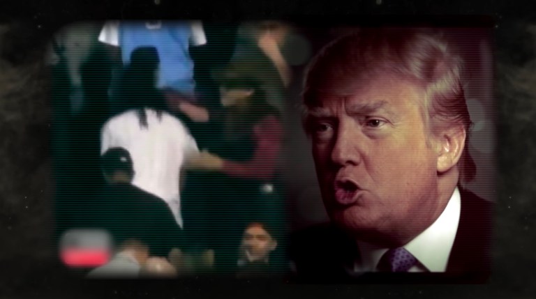 Clinton's ads were far more negative in tone and content, according to a study conducted by professors for Wesleyan University, Washington State University and Bowdoin College for The Forum: A Journal of Applied Research in Contemporary Politics and published online on Feb. 22. (Image courtesy screenshot)