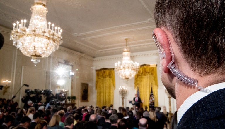 It's not just the first family and second family who are under service protection, it's also many other lower ranking government officials. (AP Photo/Andrew Harnik)
