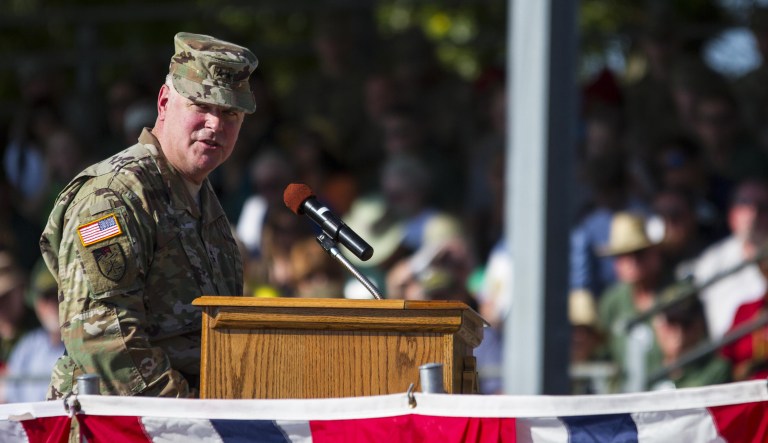 He would come to the bureau from the Army. (U.S. Army)