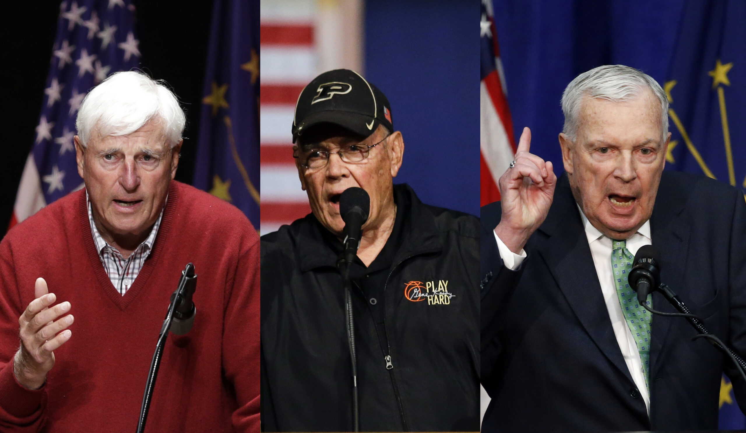 Trump, sports legends combine for Indiana victory