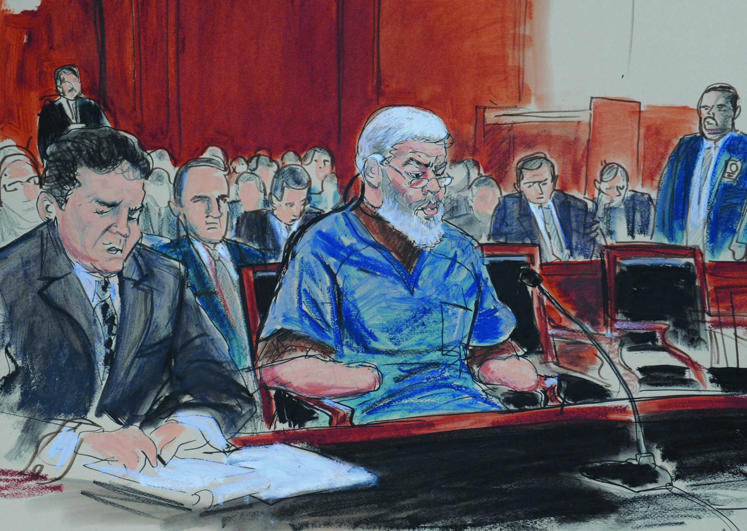 NY jail sees terror suspect’s fake arms as weapons