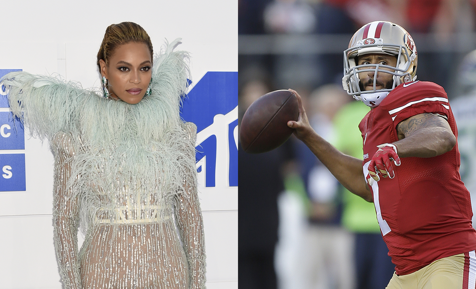 Colin Kaepernick vs. Beyonce: Same message, different delivery