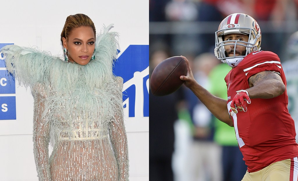 Colin Kaepernick vs. Beyonce: Same message, different delivery