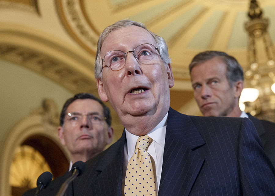 McConnell on Trump: ‘We’ll drop him like a hot rock’