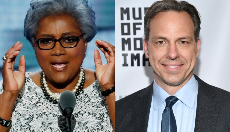 Donna Brazile said she felt betrayed by CNN anchor Jake Tapper. (Photo by Evan Agostini/Invision/AP)