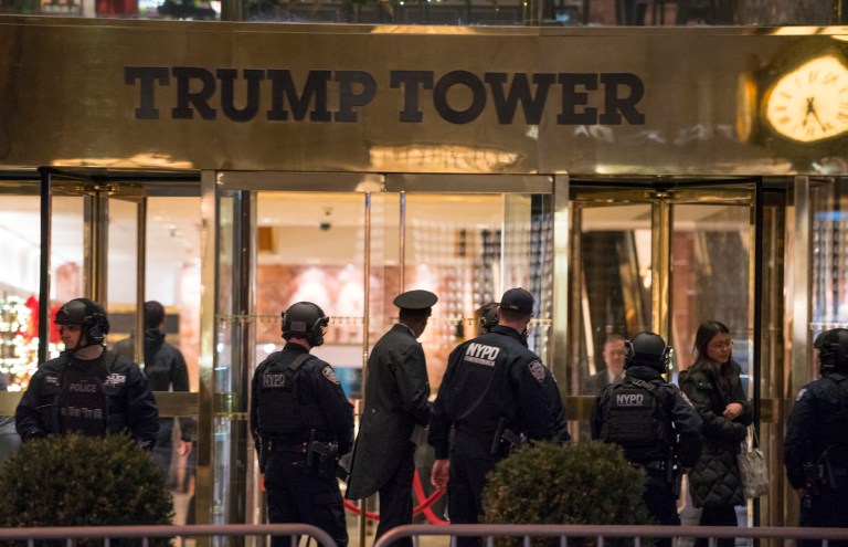 Trump's voluntary arrangement of separation from his businesses seem like pageantry and little else. (AP Photo/Craig Ruttle)