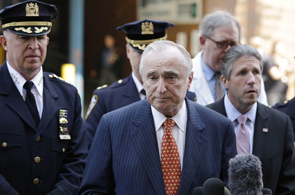 Commissioner says he rejected Trump request to address NYPD