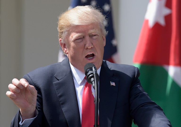 President Trump has the opportunity to reconstruct American credibility. (AP Photo/Susan Walsh)