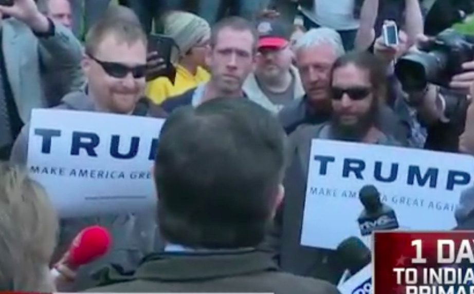 Cruz, Trump Supporter Wage Seven-Minute Exchange