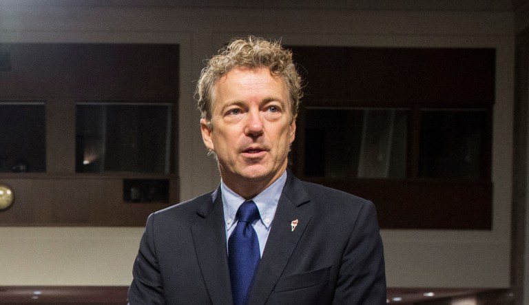 Sen. Rand Paul, R-Ky., was physically assaulted by his neighbor and has suffered five broken ribs. (AP Photo/Zach Gibson, File)