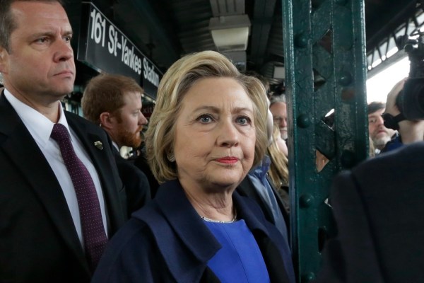 Endorsing Hillary Clinton can be politically toxic