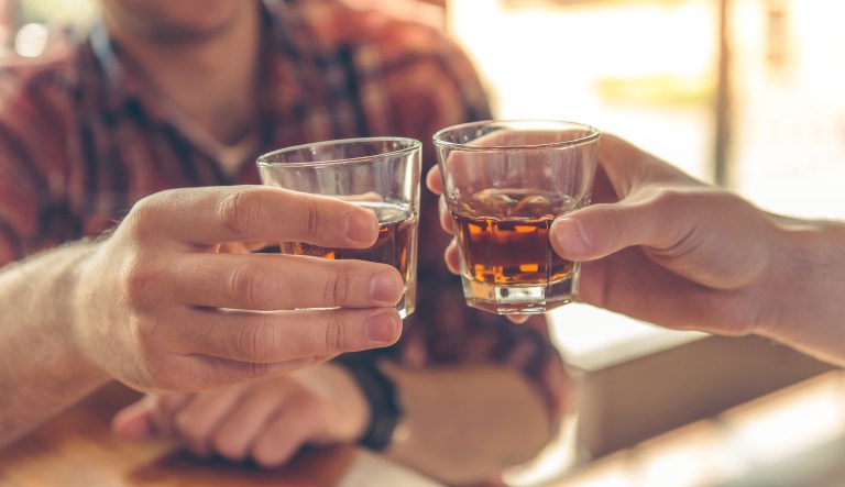 The March survey found 73 percent of Democrats and 17 percent of Republicans would skip drinks to see the end of Trump's presidency. (iStock photo)