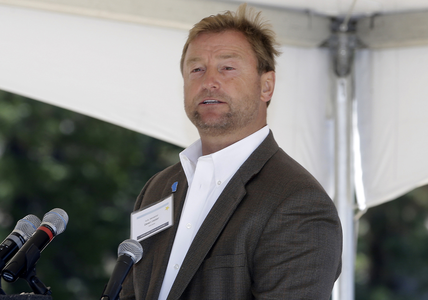 Dean Heller announces re-election bid, will forego Nevada gubernatorial campaign
