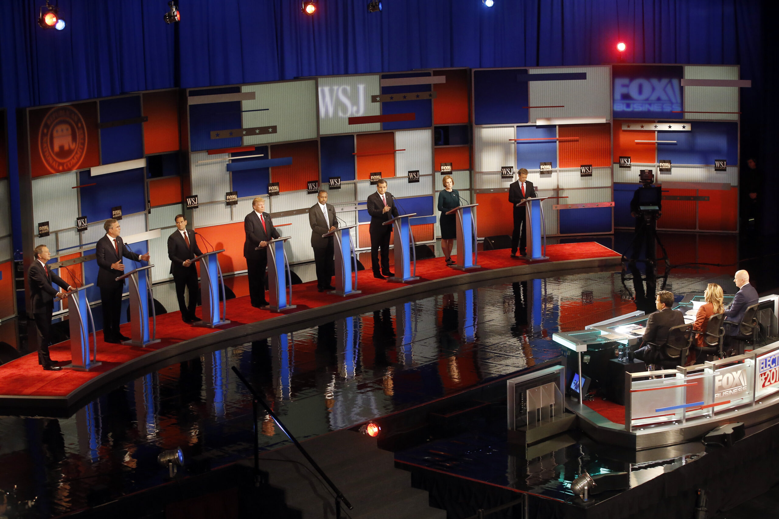 The GOP primary debates, in 4 graphs