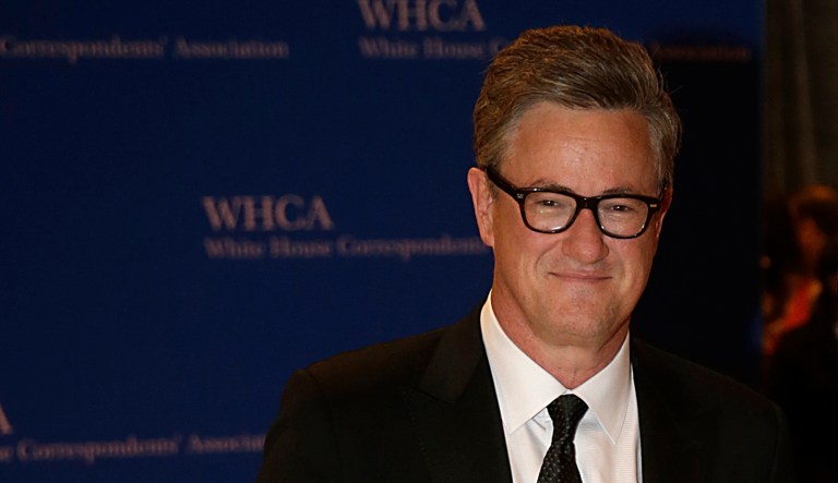 Joe Scarborough says he only left the Republican Party because the abandoned its beliefs. (Andrew Harrer/Bloomberg)