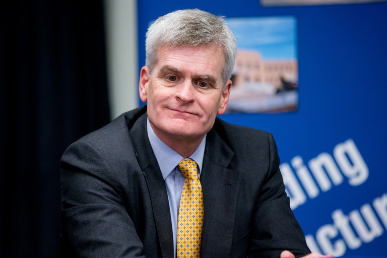 Louisiana Sen. Bill Cassidy said Donald Trump's visit drove President Obama to visit Louisiana as well. (AP Photo/Andrew Harnik)