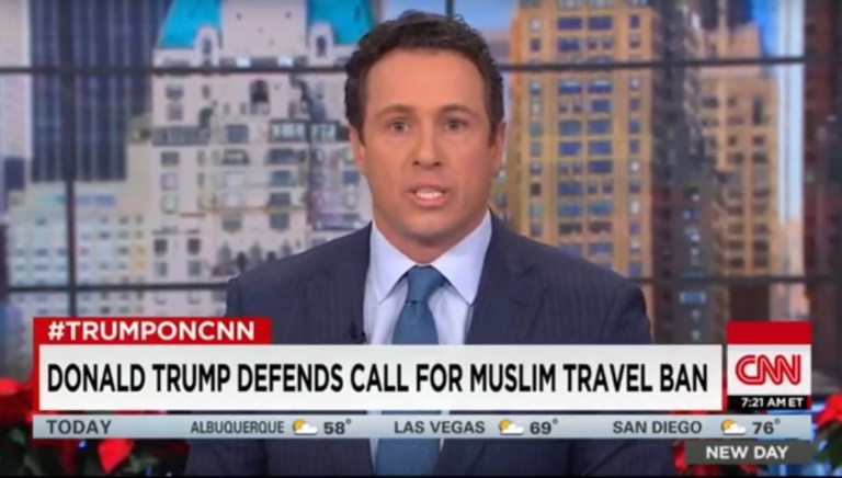 Host Chris Cuomo cited critics who have called Trump's proposal "extreme" and Trump himself a "fascist."