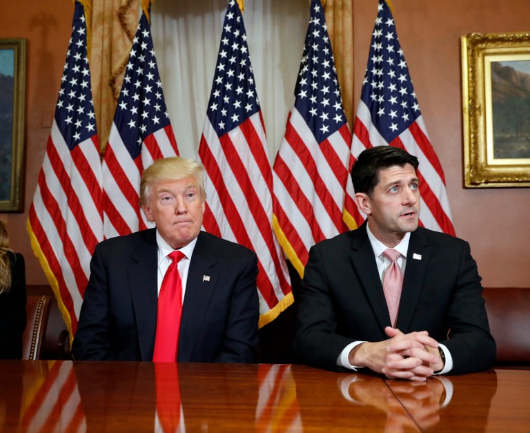 Ryan said that Trump called him and said the issue was a misunderstanding. (AP Photo/Alex Brandon)