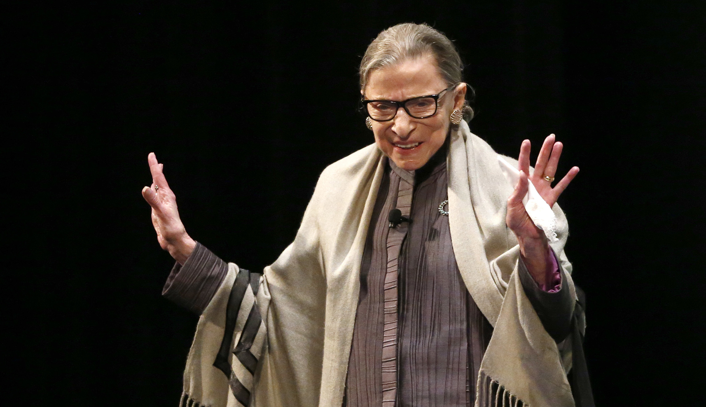 Ginsburg makes first public appearance since surgery for lung cancer