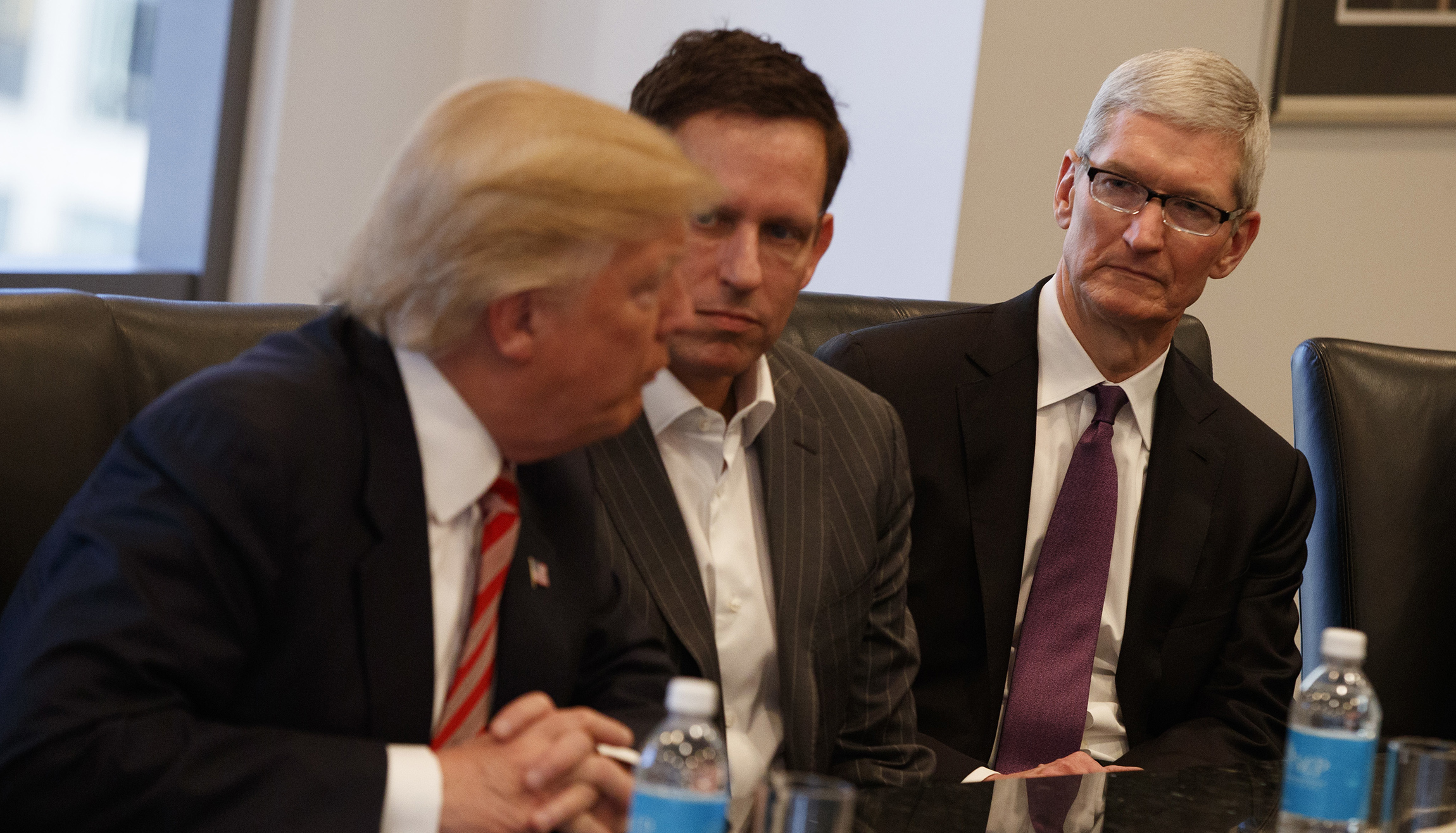 Trump tells tech leaders ‘there’s no formal chain of command around here’