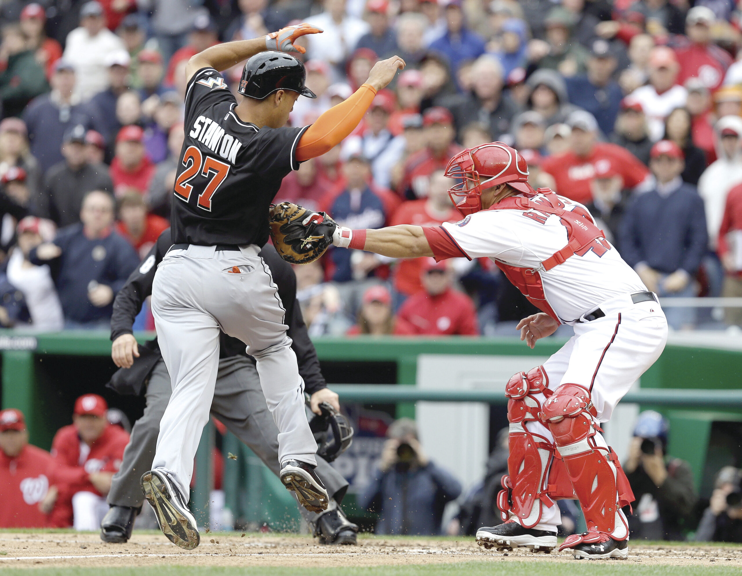 Nationals’ Wilson Ramos emotional in return behind the plate
