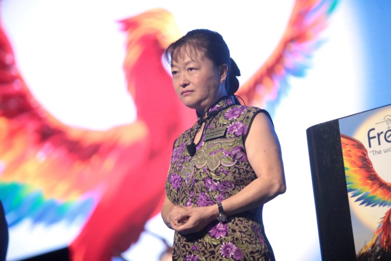 Lily Tang Williams is a Chinese immigrant running as a Libertarian for a U.S. Senate seat in Colorado. (Gage Skidmore/Flickr)