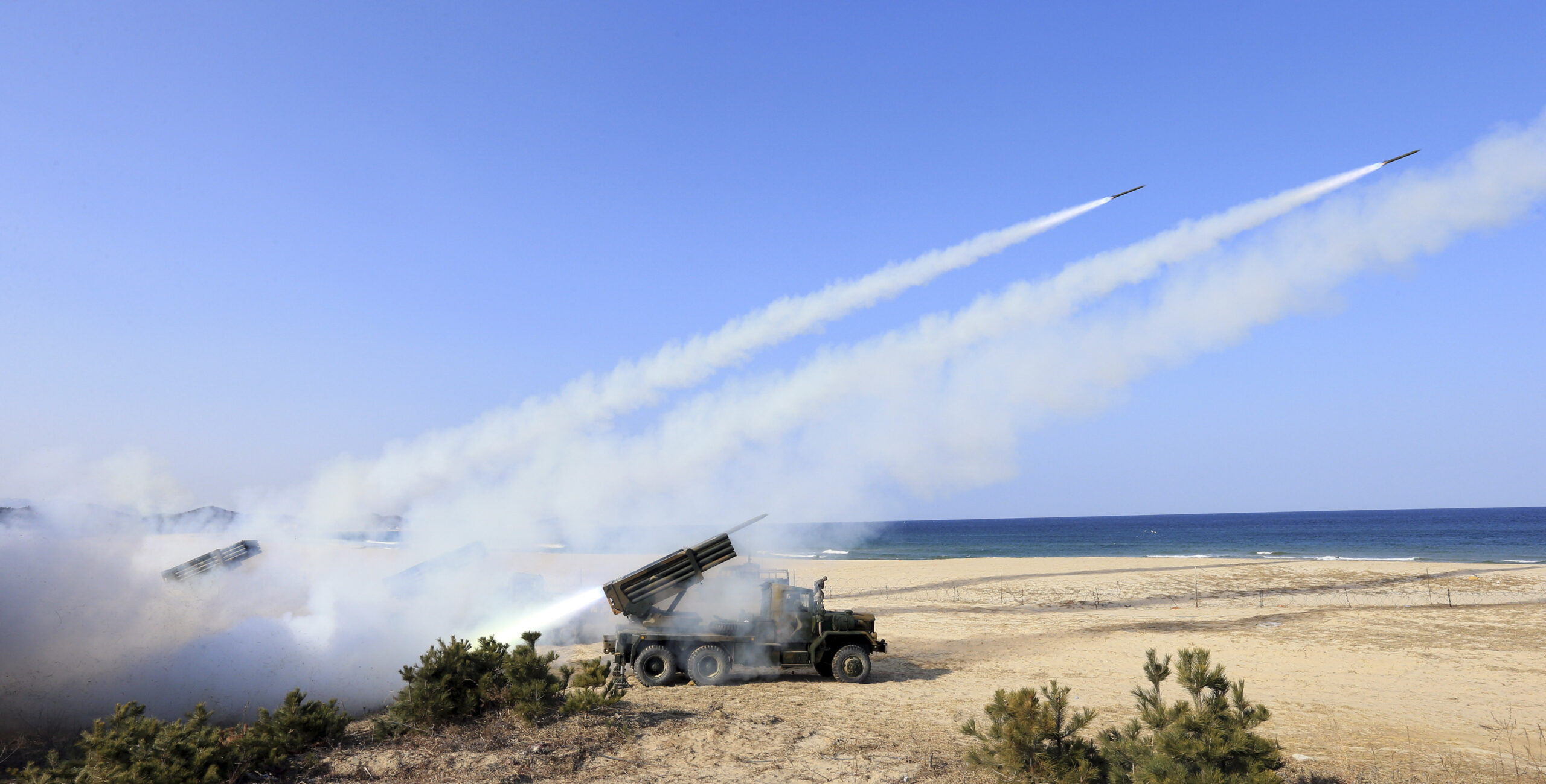 Seoul: NKorea fires 2 more suspected missiles