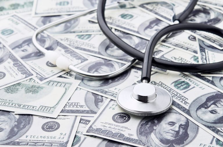 Health care spending spiked by a staggering 9.9 percent in the first quarter of 2014 according to data released Wednesday by the Bureau of Economic Analysis. (Thinkstock)